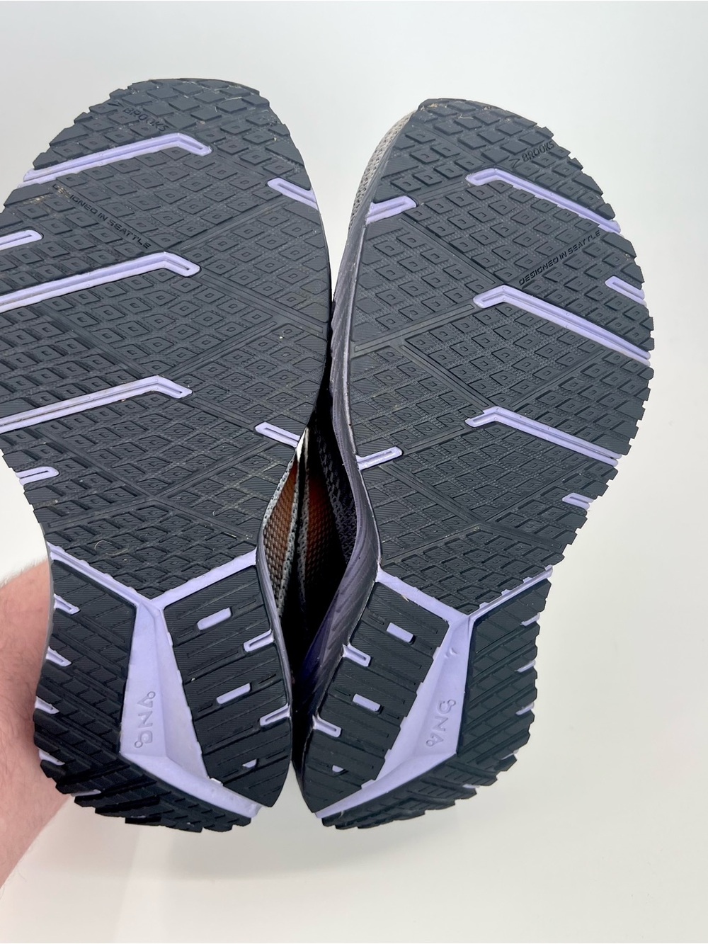 Brooks Revel 7 Gray Purple Running Walking Shoes - WOMENS 6 - PERFECT TREAD - Picture 7 of 10